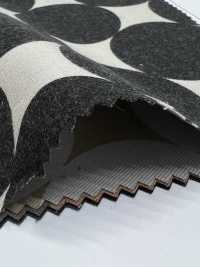 7026-1210-2 30 Viyella Fuzzy Sticky Dots[Textile / Fabric] HOKKOH Sub Photo