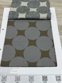 7026-1210-2 30 Viyella Fuzzy Sticky Dots[Textile / Fabric] HOKKOH Sub Photo