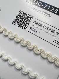 SIC-7123 Cotton Lace Braid[Ribbon Tape Cord] SHINDO(SIC) Sub Photo