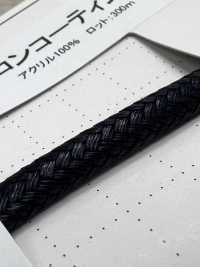 66SCR Silicone Coated Cord V Round Cord (With Core) 6.0mm[Ribbon Tape Cord] Cordon Sub Photo