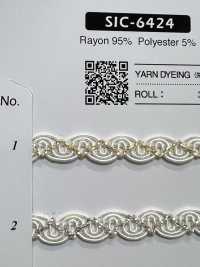 SIC-6424 Rayon Lame Braid[Ribbon Tape Cord] SHINDO(SIC) Sub Photo
