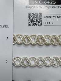 SIC-6425 Rayon Lame Braid[Ribbon Tape Cord] SHINDO(SIC) Sub Photo