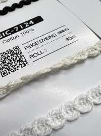 SIC-7124 Cotton Lace Braid[Ribbon Tape Cord] SHINDO(SIC) Sub Photo