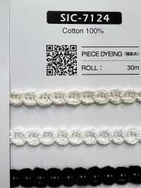 SIC-7124 Cotton Lace Braid[Ribbon Tape Cord] SHINDO(SIC) Sub Photo