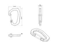 HH140 Altica Tilt Head Carabiner[Buckles And Ring] Sub Photo