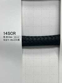 14SCR Silicone Coated Cord V Round Cord (With Core) 10.0mm[Ribbon Tape Cord] Cordon Sub Photo