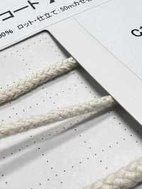 C2 Natural Material Cord PART 1 Cotton 2 Round Cord With Core 3.0mm[Ribbon Tape Cord] Cordon Sub Photo