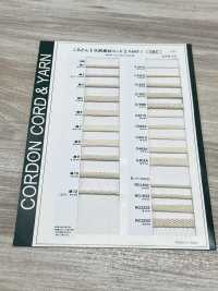 C5 Natural Material Cord PART1 Cotton 5 Bag String 8.0mm[Ribbon Tape Cord] Cordon Sub Photo