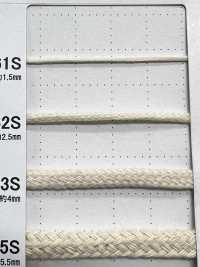 C162S Natural Material Cord PART1 C162S Round Cord 2.5mm[Ribbon Tape Cord] Cordon Sub Photo