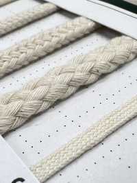 C168B Natural Material Cord PART1 C168B Round Cord 7.0mm[Ribbon Tape Cord] Cordon Sub Photo