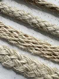 KNF4 Natural Material Cord PART2 Kenaf 4 Bag Cord 7.5mm[Ribbon Tape Cord] Cordon Sub Photo