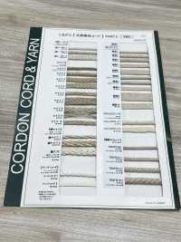 CK2 Natural Material Cord PART2 Cotton Kenaf 2 Bag Cord 7.5mm[Ribbon Tape Cord] Cordon Sub Photo