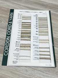 CS2 Natural Material Cord PART2 Cotton Suff 2 Round Cord 7.0mm[Ribbon Tape Cord] Cordon Sub Photo