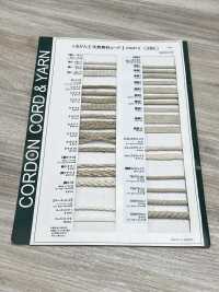 CL3 Natural Material Cord PART2 Linen 3 Round Cord 5.0mm[Ribbon Tape Cord] Cordon Sub Photo