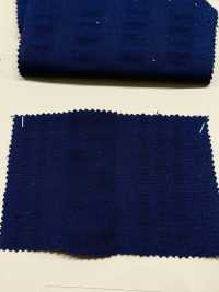 A-1668 Indigo Dyed Seersucker[Textile / Fabric] ARINOBE Sub Photo