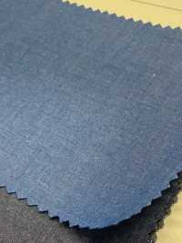 AN-9117 60/1 Indigo Typewriter Cloth[Textile / Fabric] ARINOBE Sub Photo