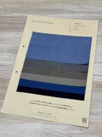 AN-9117 60/1 Indigo Typewriter Cloth[Textile / Fabric] ARINOBE Sub Photo