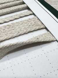 CL10 Natural Material Cord PART2 Linen 10 Bag Cord 8.0mm[Ribbon Tape Cord] Cordon Sub Photo