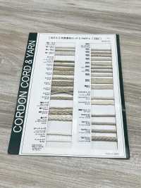 CSC2 Natural Material Cord PART2 Cotton Slub Cord 2 Bag Cord 7.5mm[Ribbon Tape Cord] Cordon Sub Photo