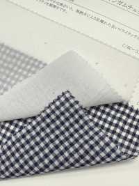 14428 80 Single Thread Cotton SZ Voile Chiffon Gingham Check Triple Wash Finish[Textile / Fabric] SUNWELL Sub Photo