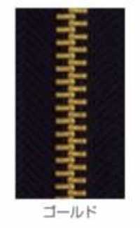 5RGC-SLSB-B Closed-end Metal Zipper Size 5 Gold YKK Additional Images