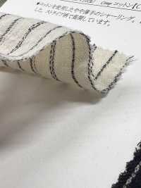 26265 40 Single Thread Cotton Shirring Brushed Stripe[Textile / Fabric] SUNWELL Sub Photo