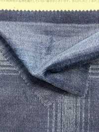 26263 21 Well Indigo Corduroy Check Shirt[Textile / Fabric] SUNWELL Sub Photo