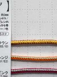 WBC Work Boot Cord Round String 3.0mm[Ribbon Tape Cord] Cordon Sub Photo