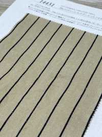 14431 20 Single Thread Cotton/Silk Boulette Noil Hickory Stripe[Textile / Fabric] SUNWELL Sub Photo