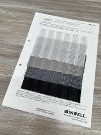 14435 60 Single Thread Cotton Shirring Stripe[Textile / Fabric] SUNWELL Sub Photo