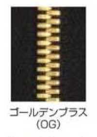 8SGWOGC-SLSB-B Butt-joint EXCELLA® Zipper Size 8 Golden Brass Closed-End Double YKK Additional Images