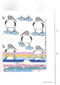 28064 Paralym Art ® Oxford～Funny Animals～[Textile / Fabric] SUNWELL Sub Photo