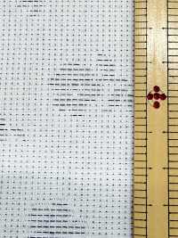 A-1528 Sashiko-style Flower Jacquard[Textile / Fabric] ARINOBE Sub Photo