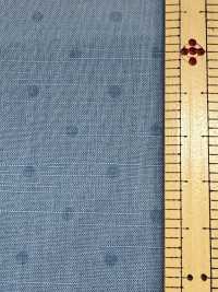 A-1510 Flower & Dot Indigo Print[Textile / Fabric] ARINOBE Sub Photo