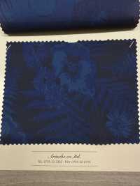 A-1572 Natural Motif Indigo Print[Textile / Fabric] ARINOBE Sub Photo