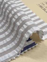 A-7073 Indian Cotton Seersucker Stripe[Textile / Fabric] ARINOBE Sub Photo