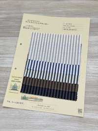 A-7073 Indian Cotton Seersucker Stripe[Textile / Fabric] ARINOBE Sub Photo