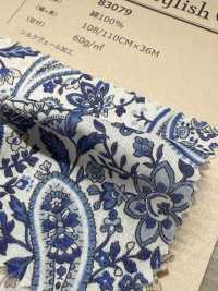 83079 80 Silk Veil Lawn Paisley & Sarasa[Textile / Fabric] VANCET Sub Photo