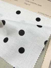 88150 80 Thread Yarn Lawn Random Polka Dot[Textile / Fabric] VANCET Sub Photo