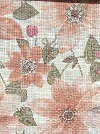 850558 Linen-like Slav Salon De Fleur Clematis[Textile / Fabric] VANCET Sub Photo