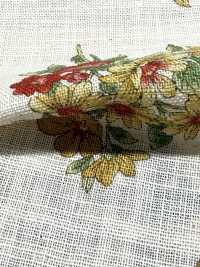 850559 Linen-like Slav Salon De Fleur Petit Bouquet[Textile / Fabric] VANCET Sub Photo