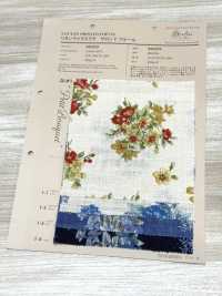 850559 Linen-like Slav Salon De Fleur Petit Bouquet[Textile / Fabric] VANCET Sub Photo