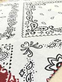 850590 Airbrushing Broadcloth BANDANA CHECKER FLAG[Textile / Fabric] VANCET Sub Photo