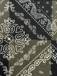 850590 Airbrushing Broadcloth BANDANA CHECKER FLAG[Textile / Fabric] VANCET Sub Photo
