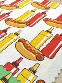 850598 Broadcloth American Vintage Hot Dog[Textile / Fabric] VANCET Sub Photo