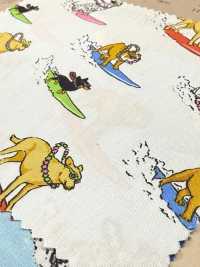 850599 Broadcloth Stylish Pop: Surfing Dogs[Textile / Fabric] VANCET Sub Photo