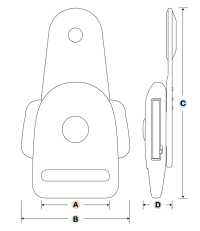 IB-KT YKK IB-KT Side Release Type[Buckles And Ring] YKK Sub Photo