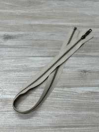 5RGKBOR-OUTLET Metal Zipper Size 5 Antique Gold Open YKK Sub Photo