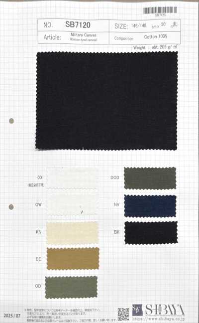 SB7120 Military Canvas