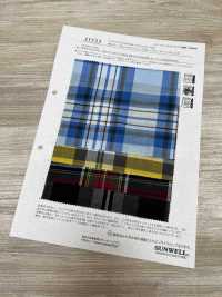 35533 60 Thread Organic Cotton/ Linen/ Ramie Lawn Check[Textile / Fabric] SUNWELL Sub Photo